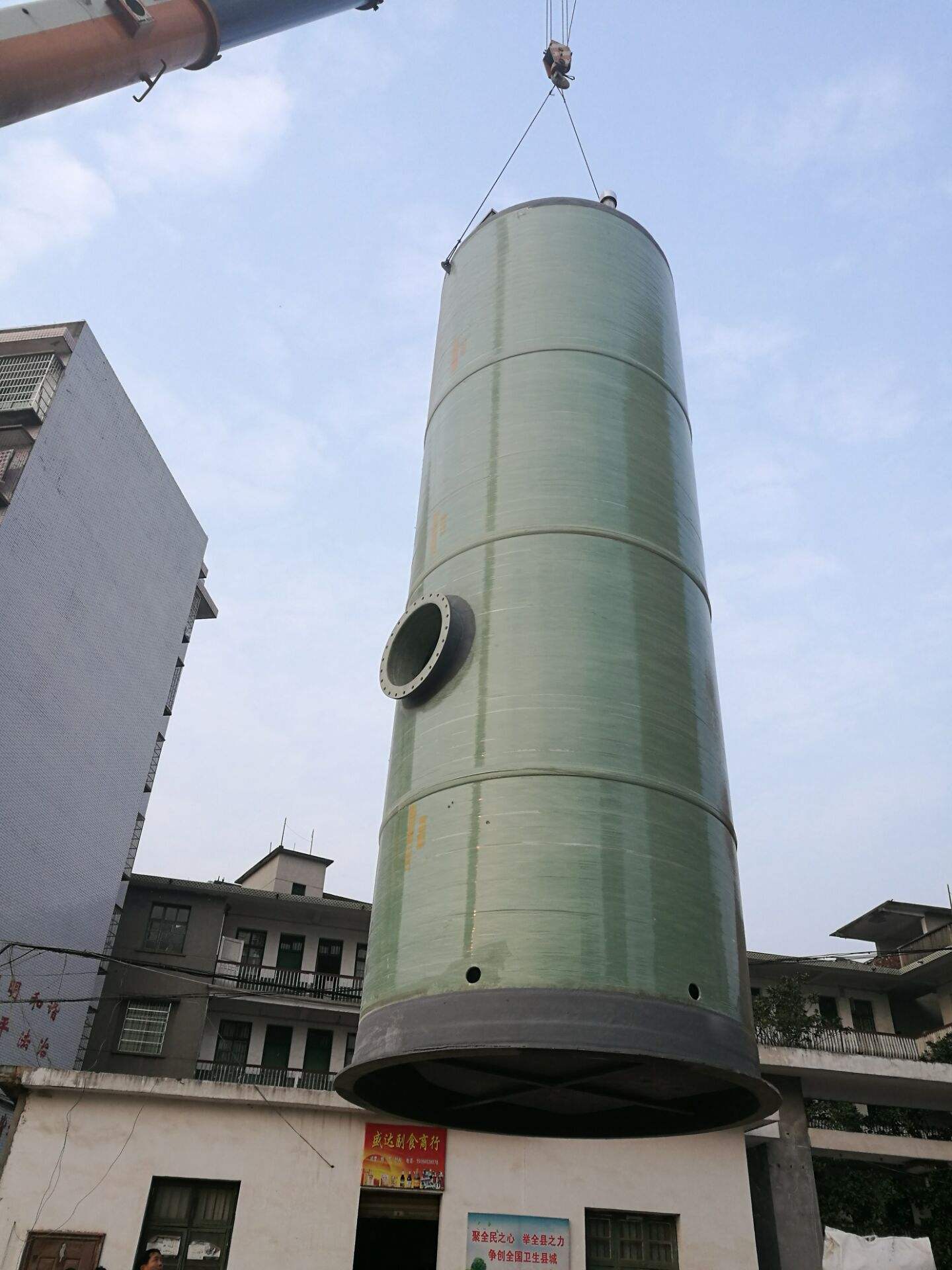 玻璃钢废水处理泵站工艺