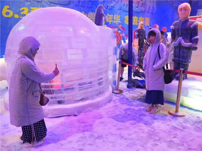 长沙冰雕展制作