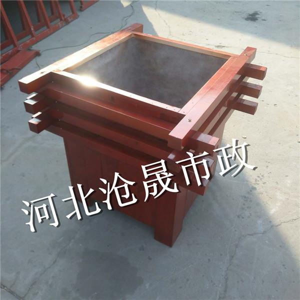 兴安盟防腐木花箱沧晟 花箱厂家