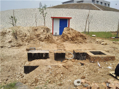 100方每天地埋式农村污水处理设备