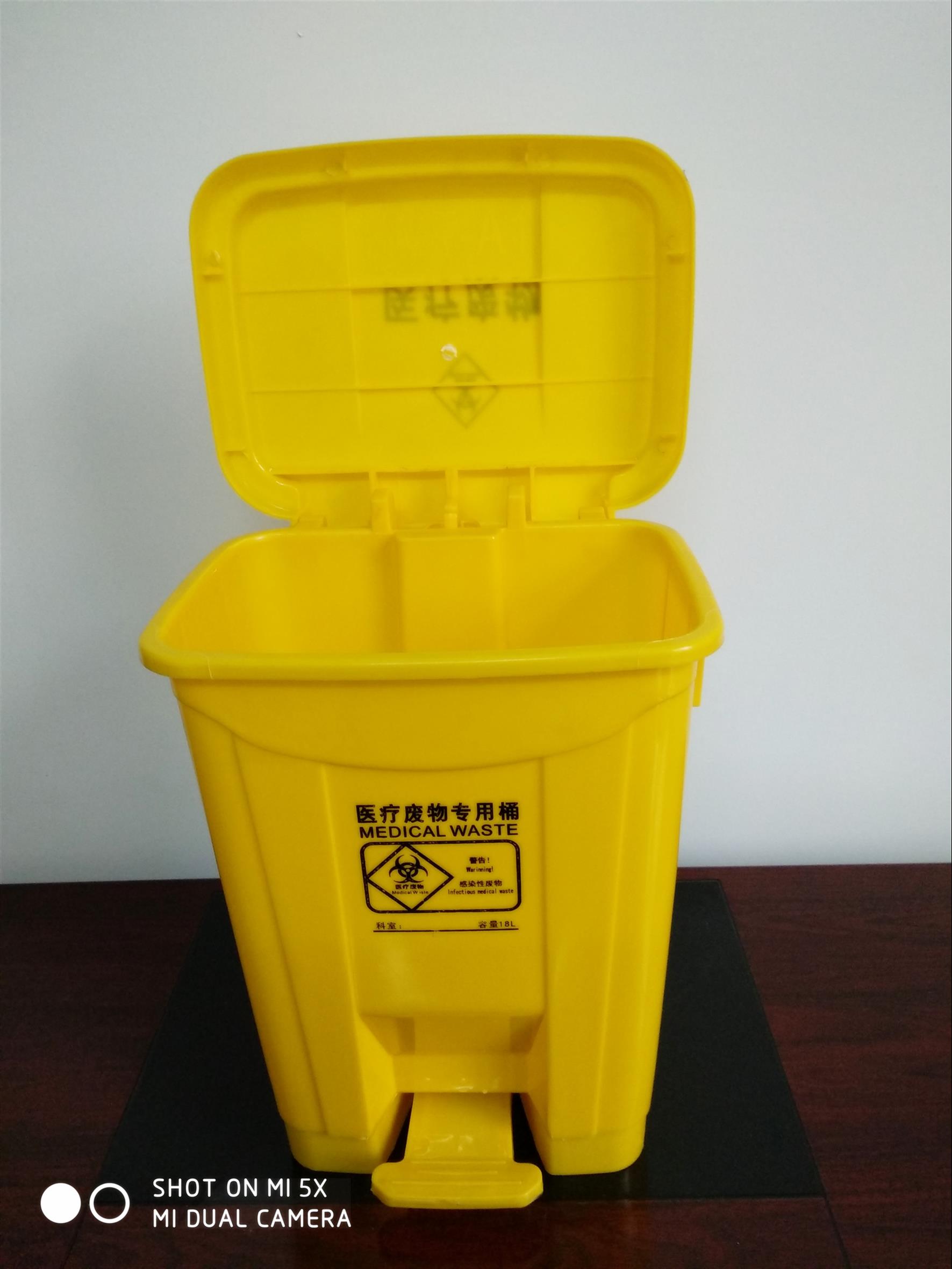leyu郑州医疗废物垃圾桶 规格齐全经久耐用(图1)