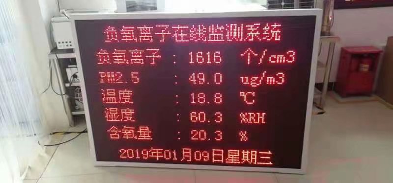 深圳负氧离子监测系统哪家好