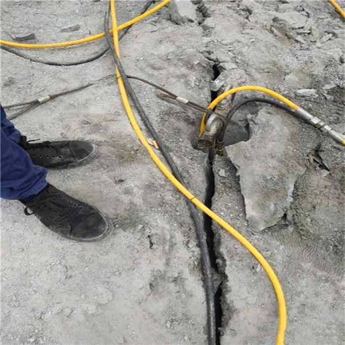汕头全自动静态岩石液压劈裂棒