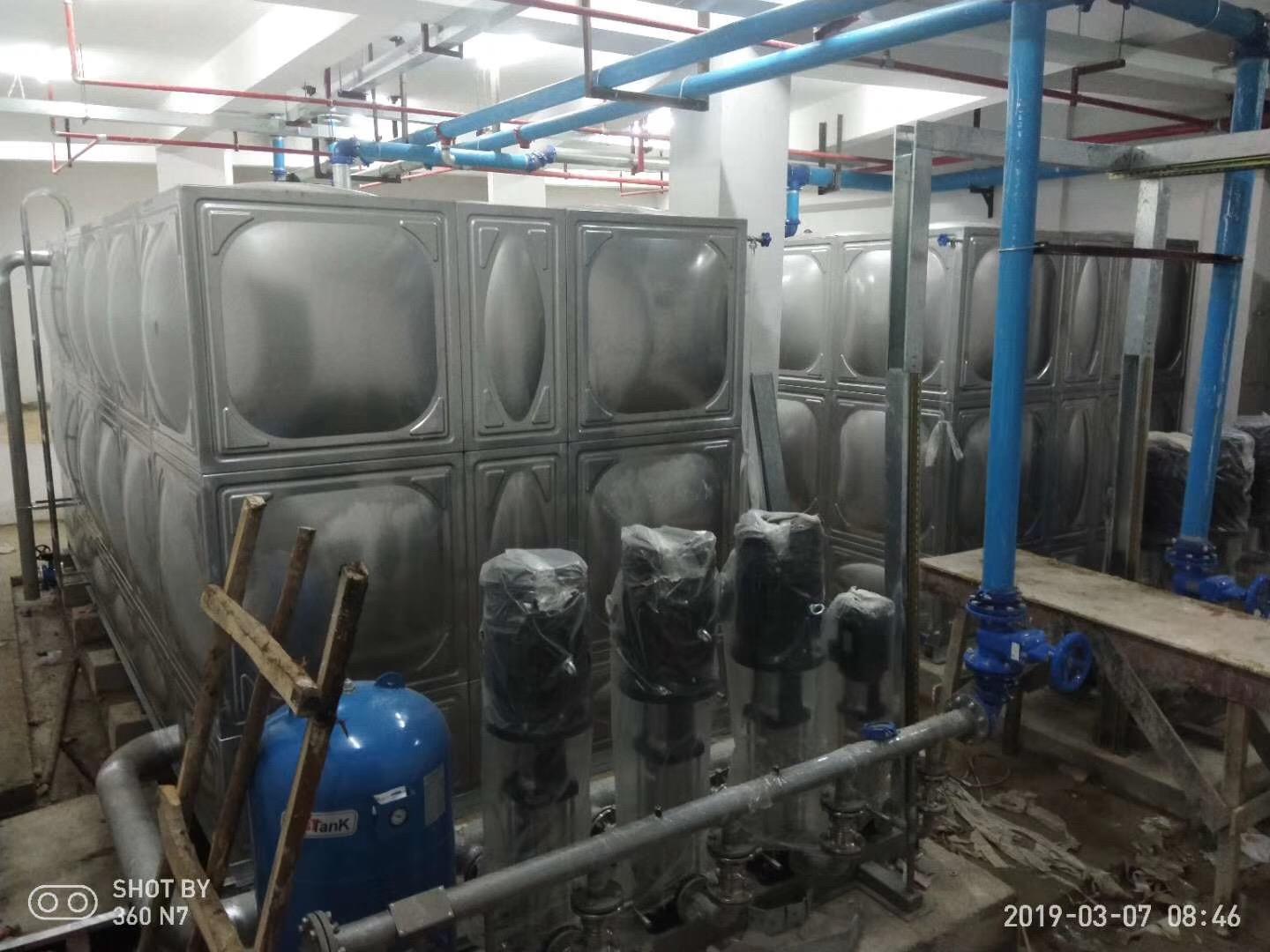 汕尾专业定做消防不锈钢水箱