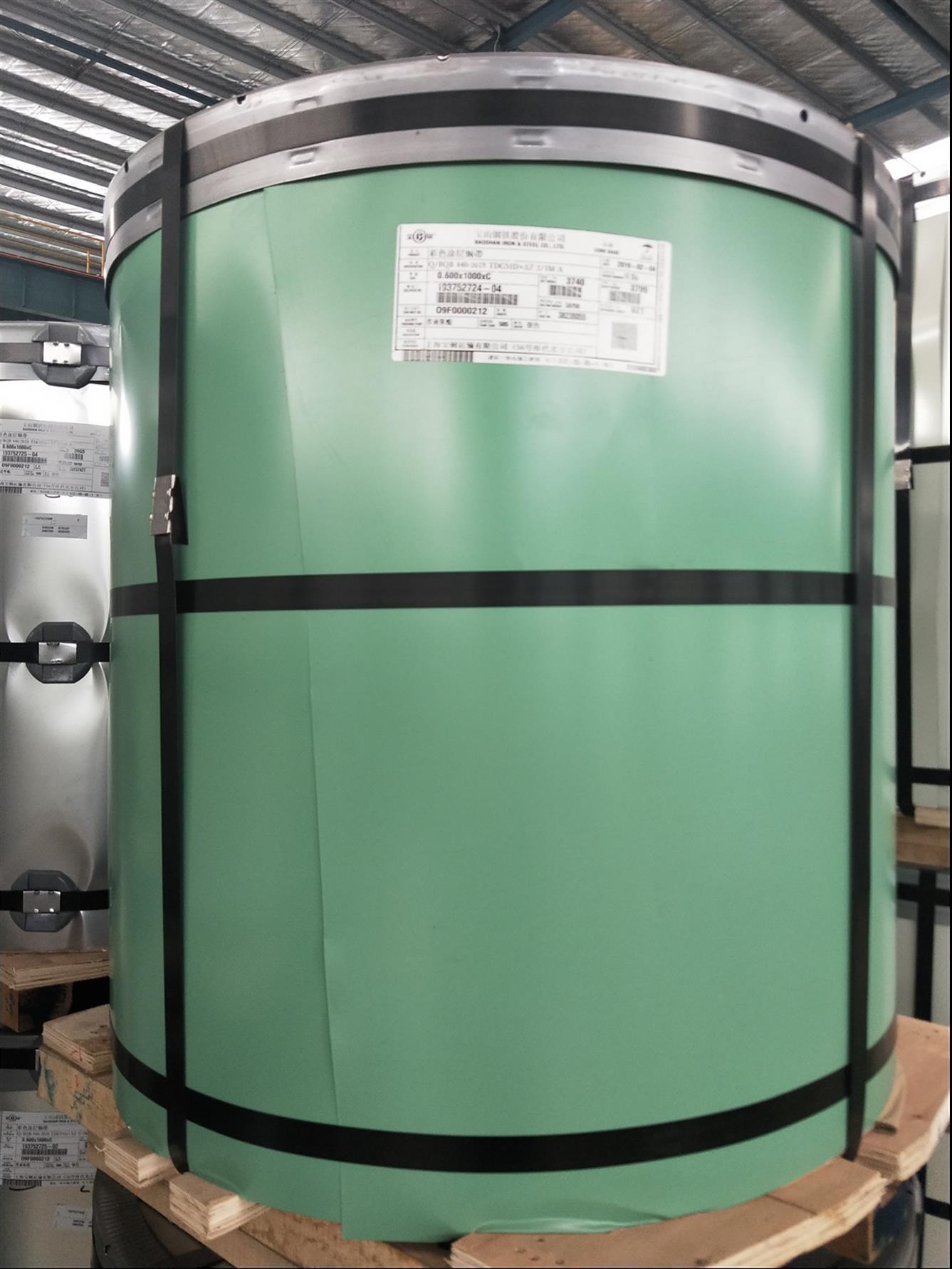 上海宝钢黄石彩涂卷供货商