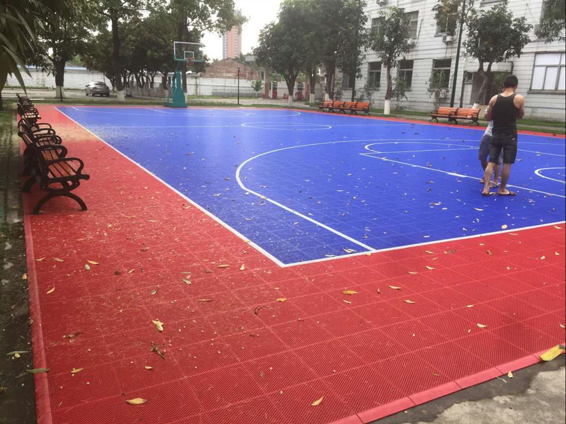北海塑胶篮球场