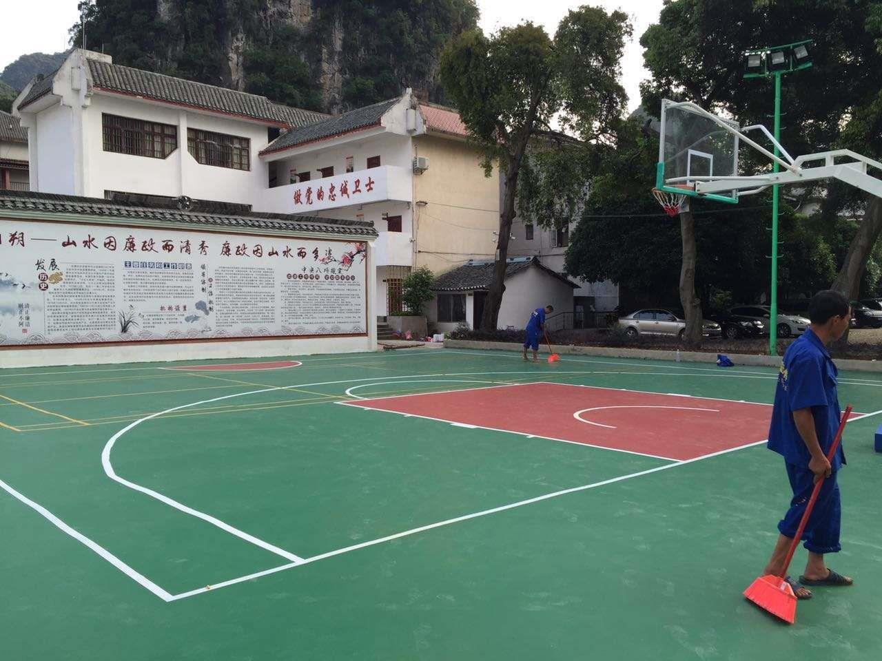 北海塑胶篮球场