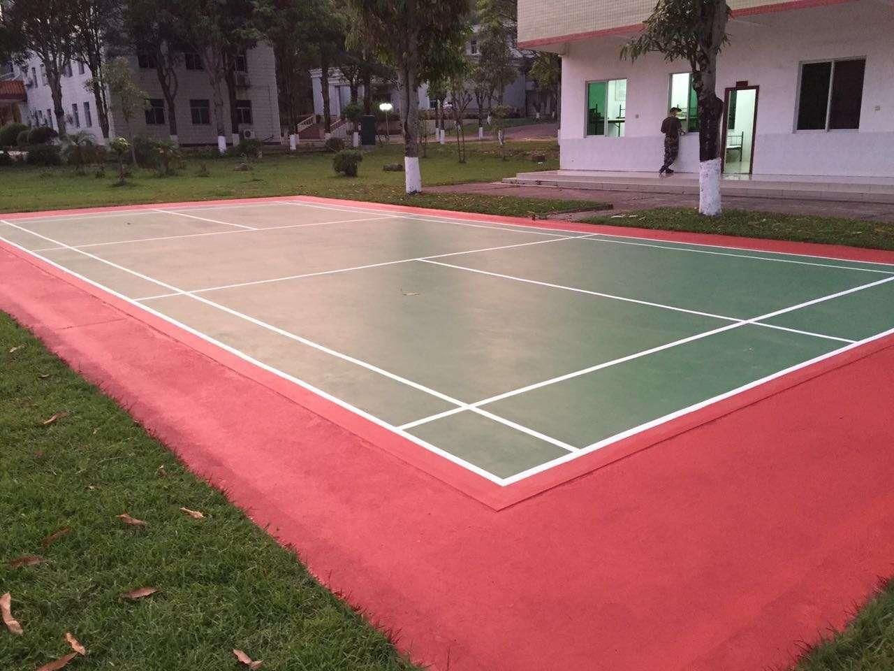 南宁丙烯酸篮球场施工