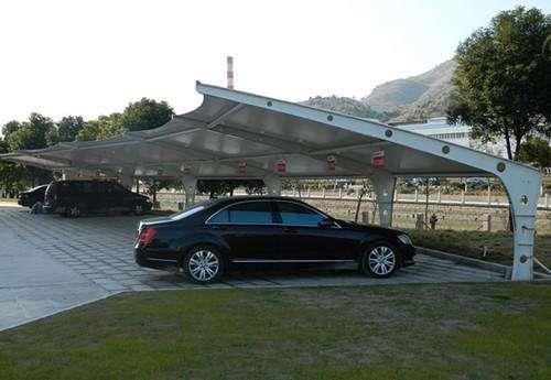 北京专业定制膜结构停车棚厂家直销