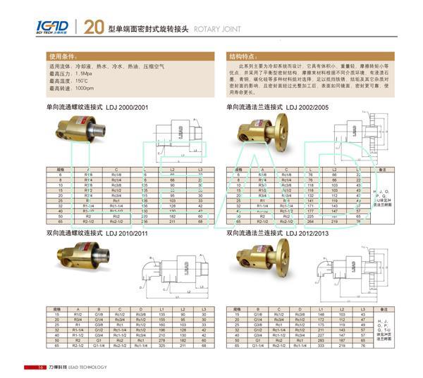 泉州专业生产旋转接头生产