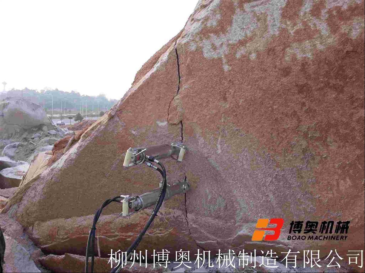 常州手动液压岩石劈裂机