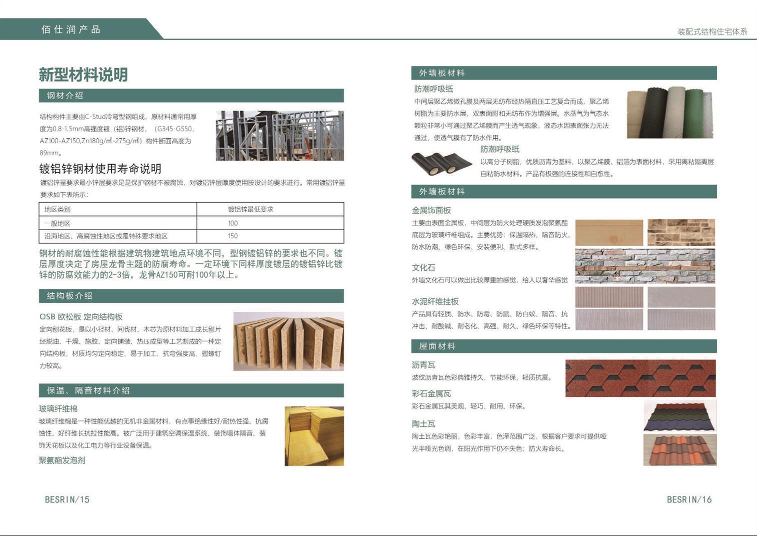 无锡镀铝锌轻钢别墅骨架出售