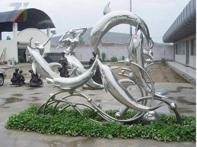 西宁不锈钢雕塑造型