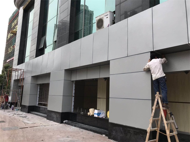 蚌埠酒店外墙铝单板加工 铝单板幕墙 新型建材 质优价廉 欧百得