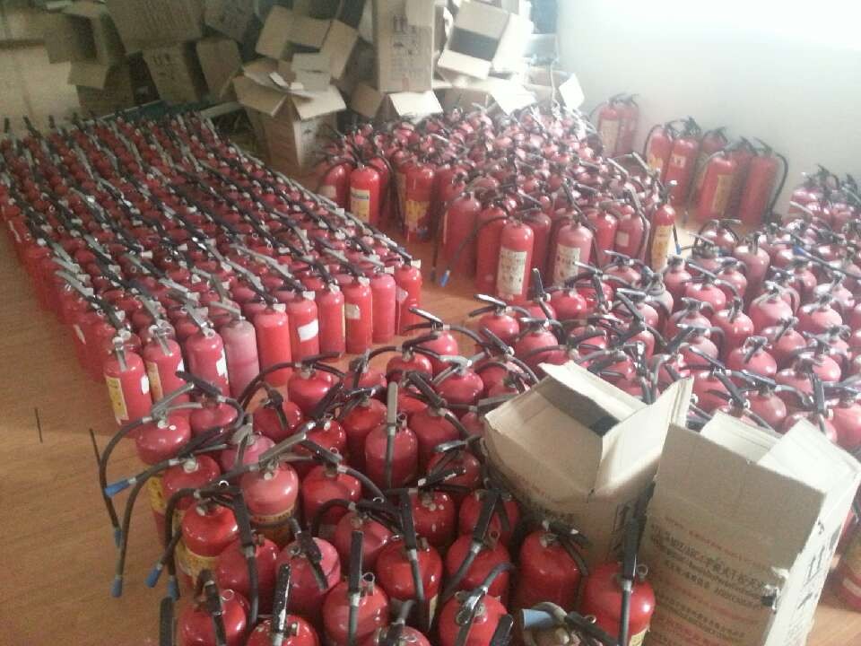 广州回收处理灭火器防毒面具火灾逃生面具电话