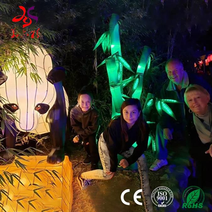 led立體造型彩燈，大型亮化工程定制長影燈光節(jié)設(shè)計定制園博園燈光節(jié)現(xiàn)場制作