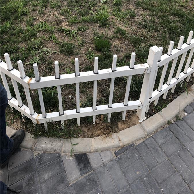 潭鑫厂家锌钢草坪护栏 栅栏围栏 户外花园围栏 庭院栅栏花池绿化带栏杆