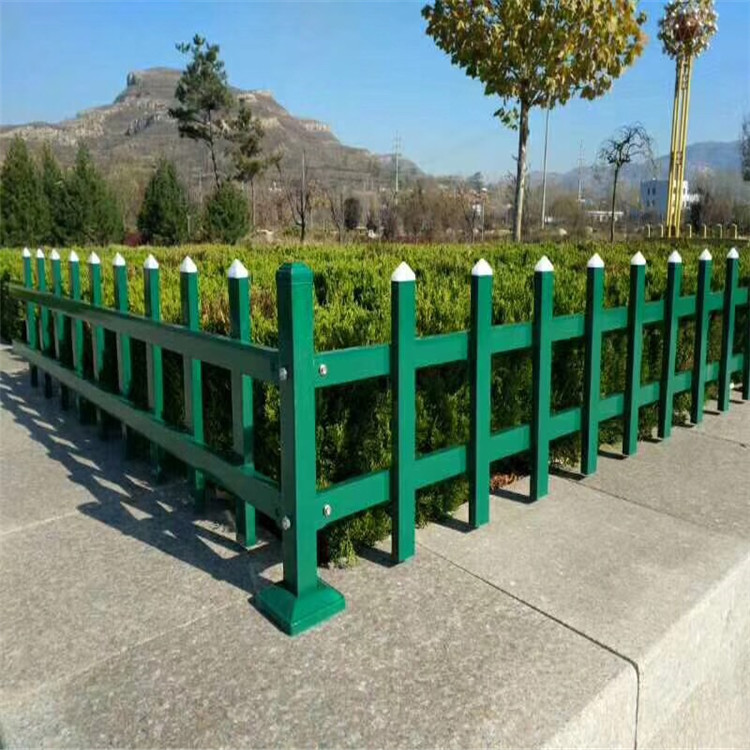 潭鑫直销城市公园草坪护栏 绿化带锌钢花池焊接护栏