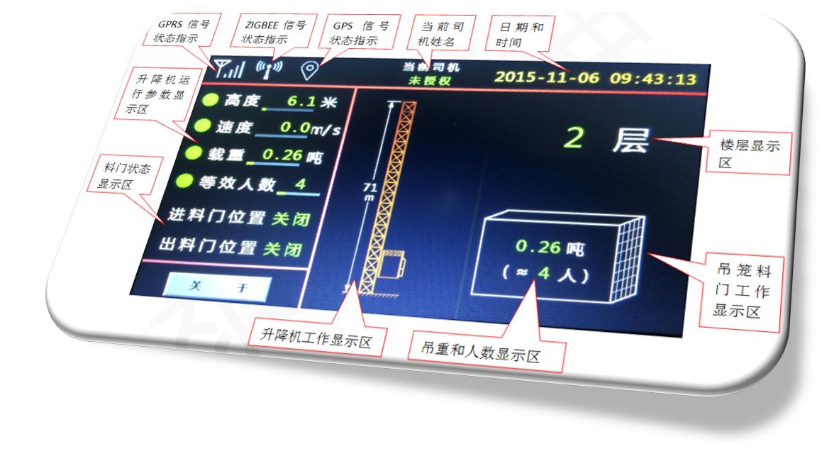 湘西施工升降機監(jiān)控系統(tǒng)