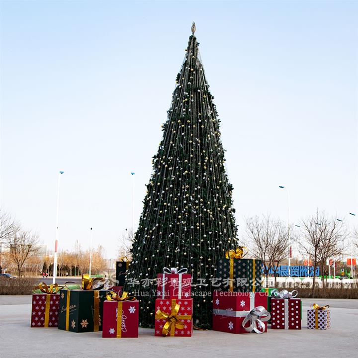 圣诞节8米圣诞树定制，led彩灯音乐编程圣诞树，广场公园圣诞树定制