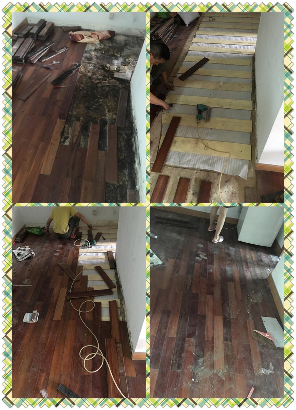 新安实木木地板维修收费