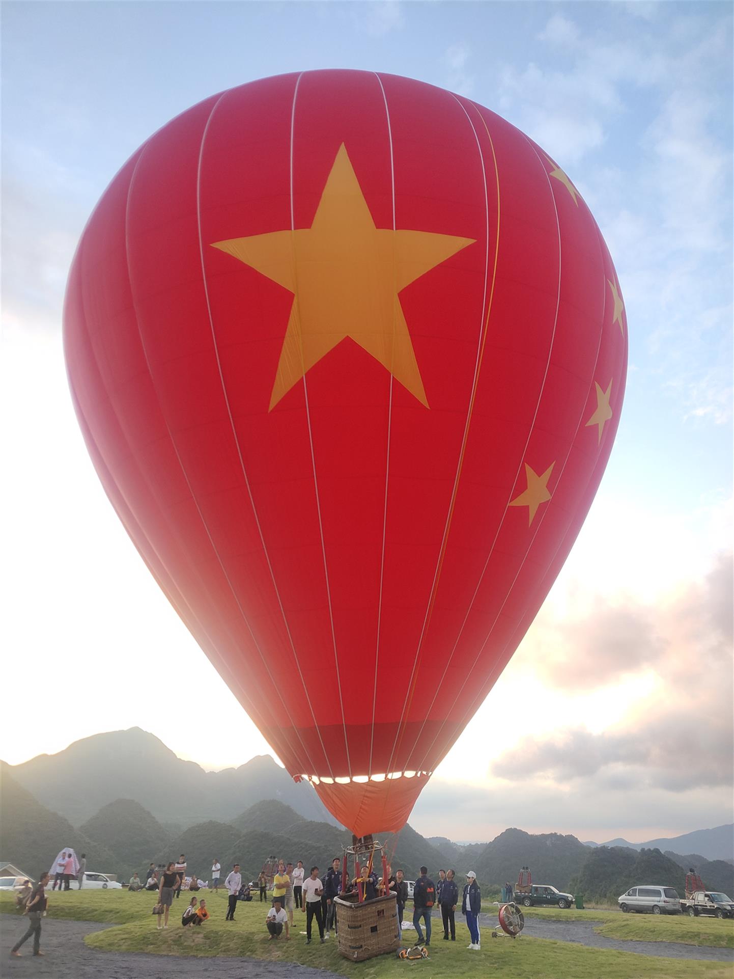 金昌热气球广告宣传