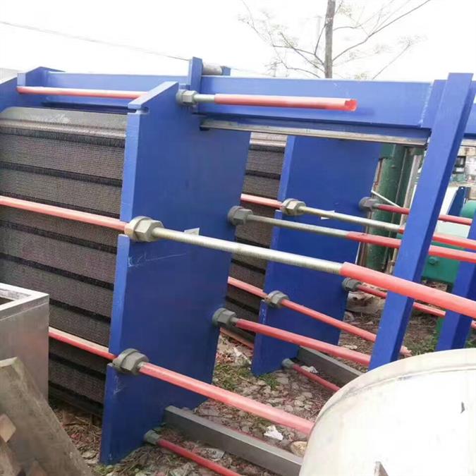 二手180平方全焊接板式换热器厂家直销
