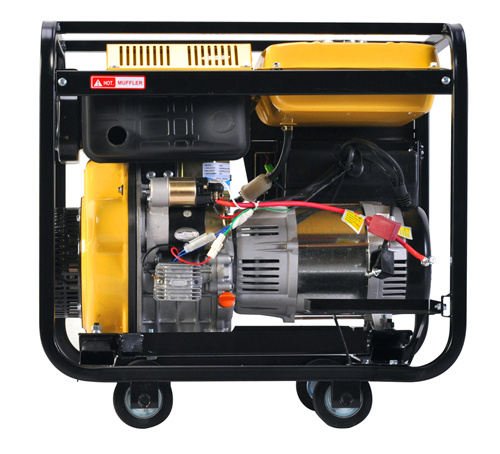 便携移动式5kw柴油发电机厂家直销