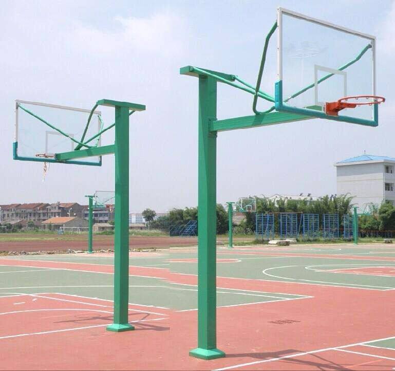 日昇体育篮球架生产厂家室内篮球架，室外篮球架尺寸