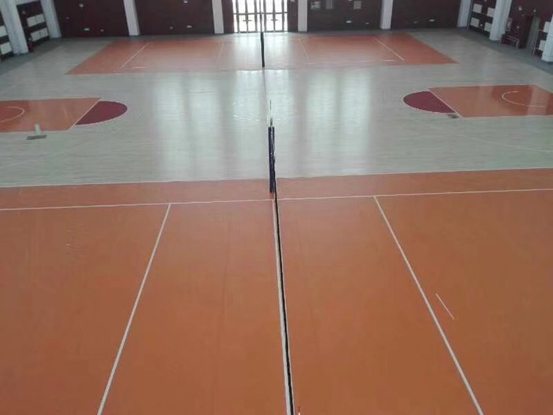 滁州篮球馆实木运动地板