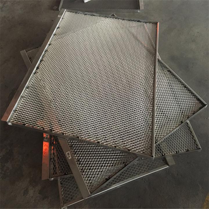 户外氟碳漆铝板网加工