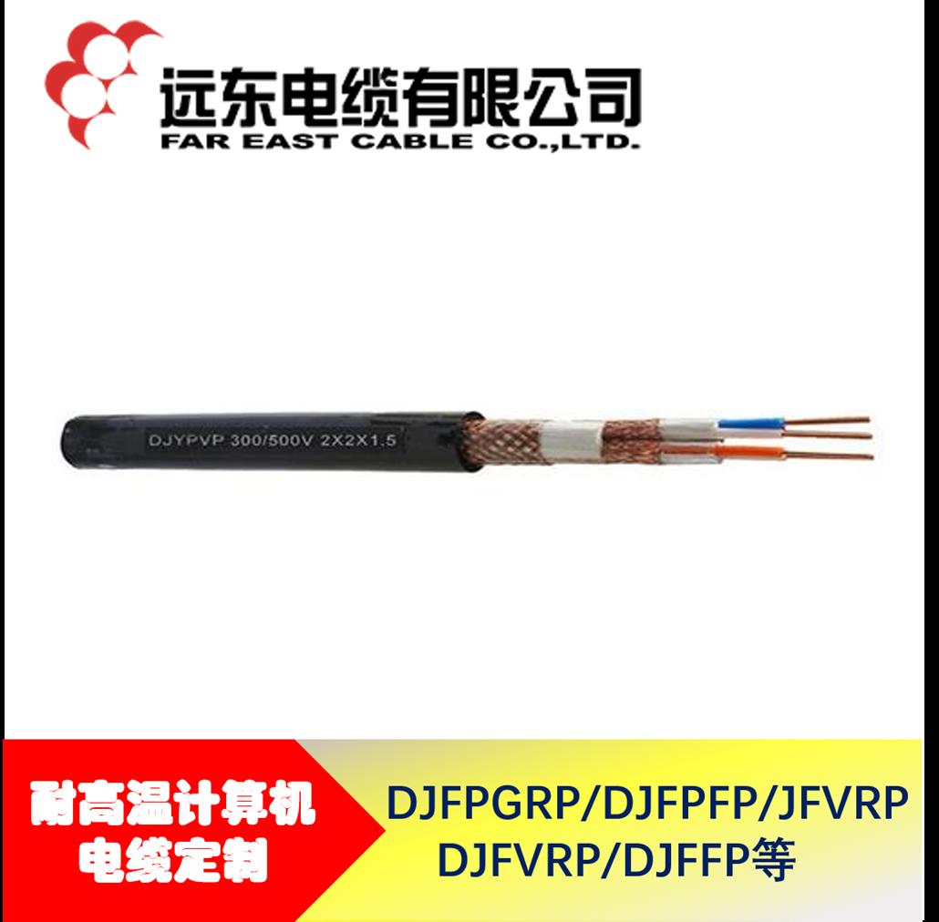 耐高溫計算機(jī)電纜DJFPGRP/DJFPFP/JFVRPD/JFVRP/DJFFP遠(yuǎn)東電纜定制