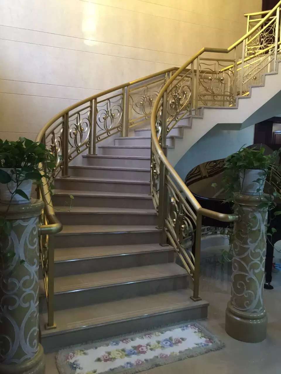 果洛铜扶手厂家