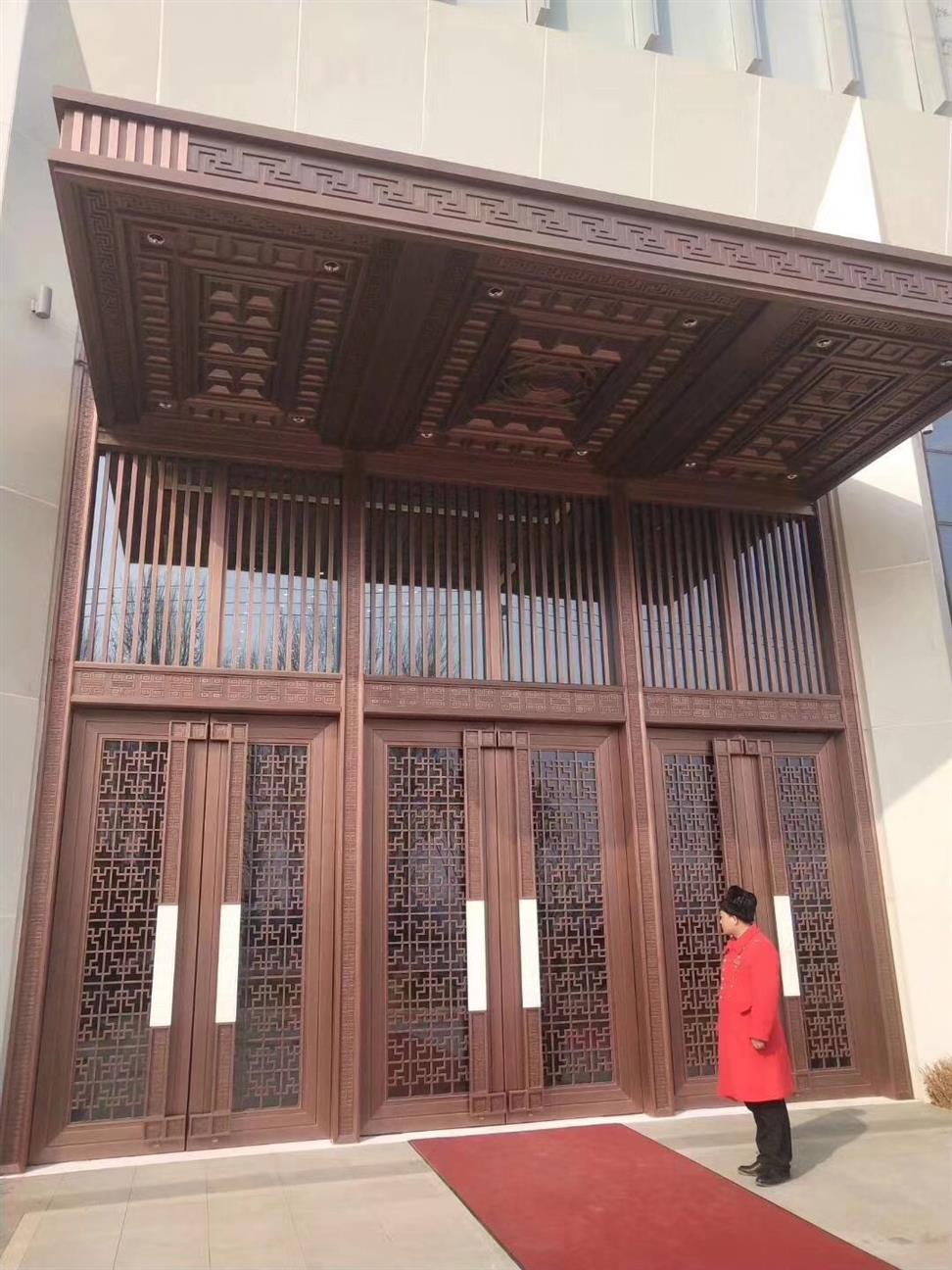 阿里铜雨棚定制