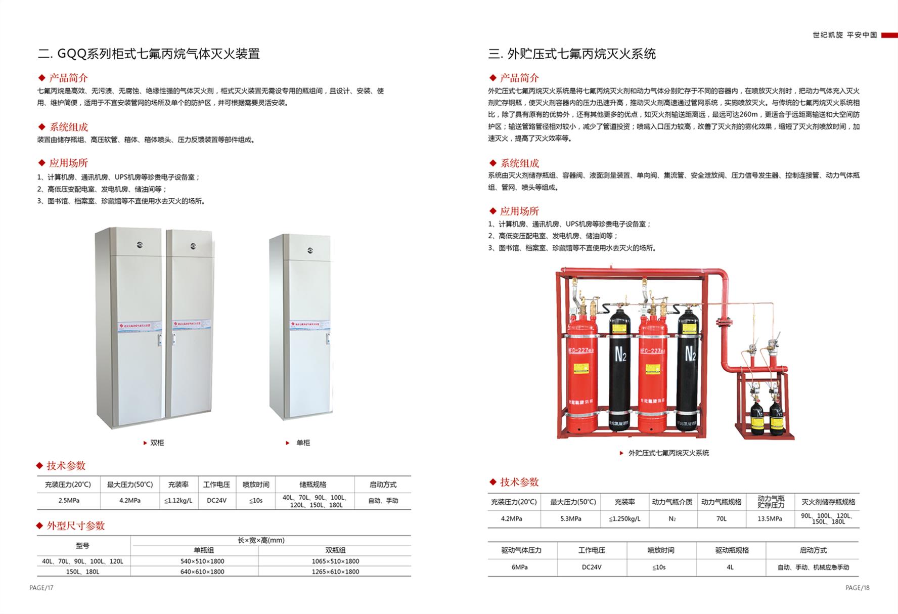 呼和浩特外贮压七氟丙烷自动灭火系统厂家直销