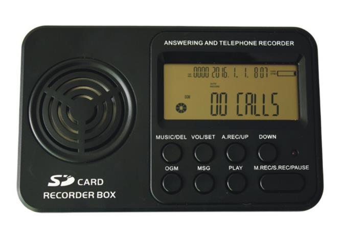 单路电话录音盒 P2P电话录音仪