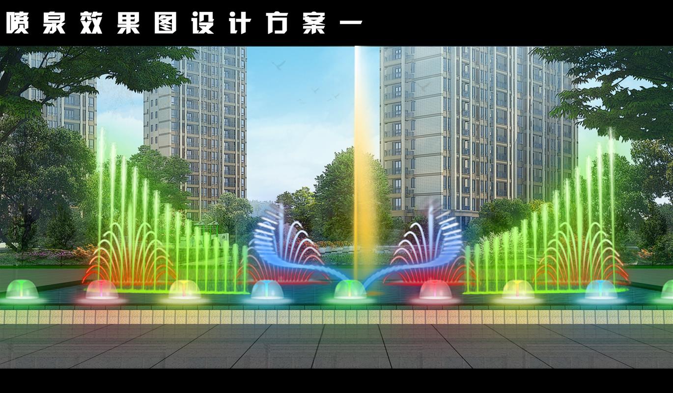 大型激光字幕喷泉定制