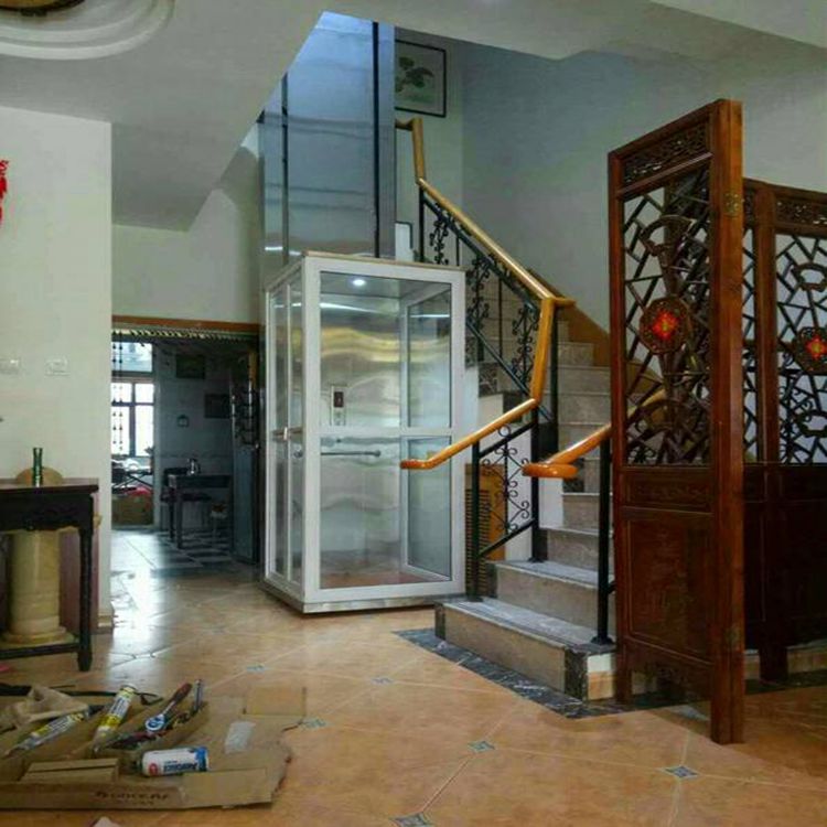 安全家用两层电梯
