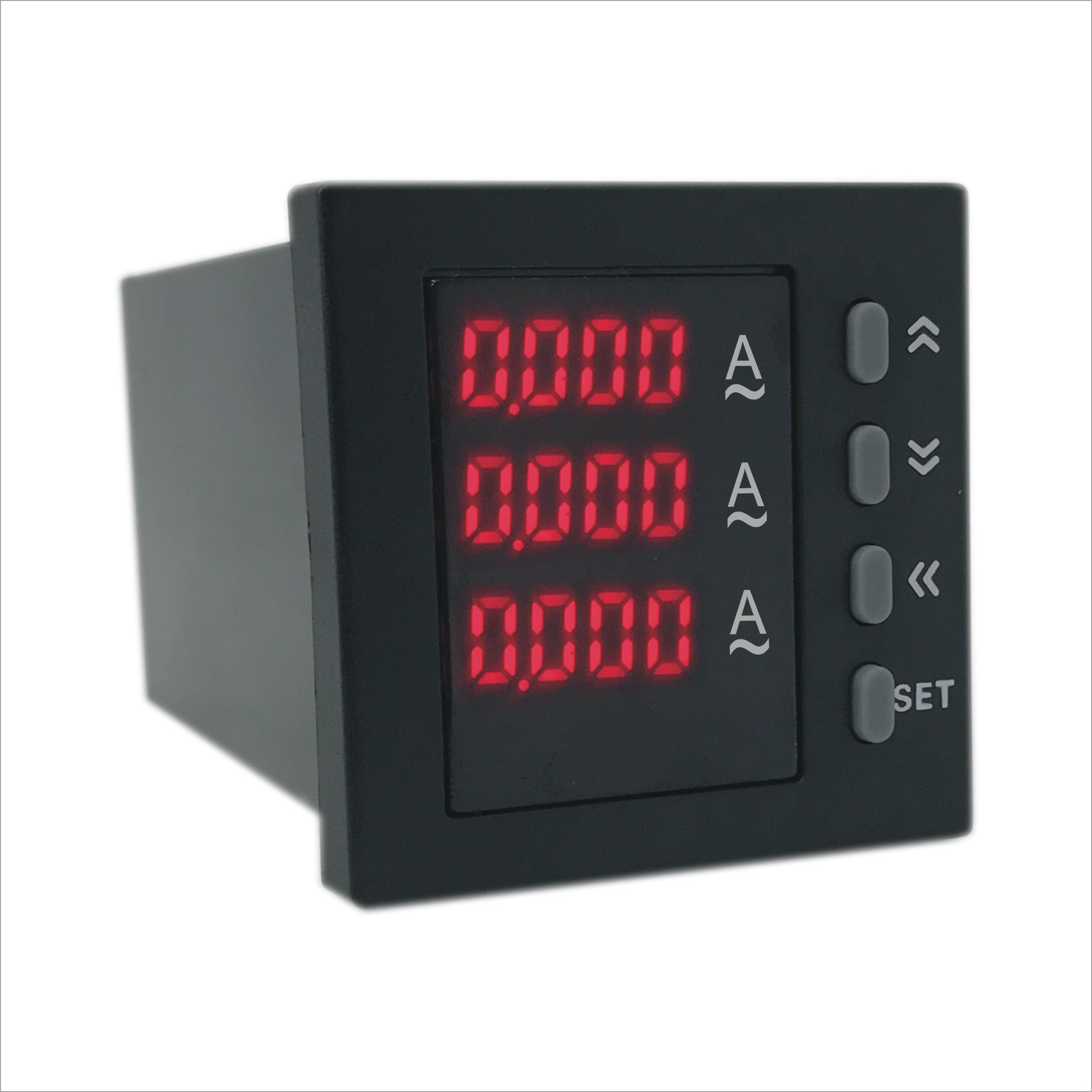 奥宾AOB394Z-2B4-3I智能数显三相电流表厂家直销