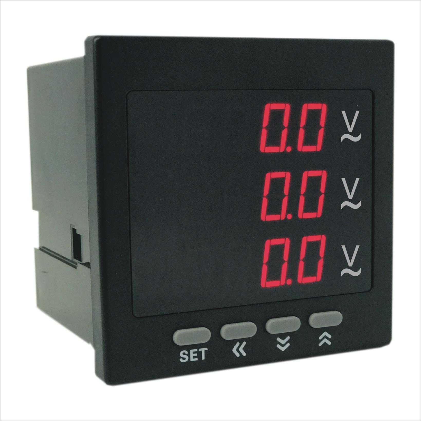 奥宾AOB184Z-3X4-3U数显三相电压表价格
