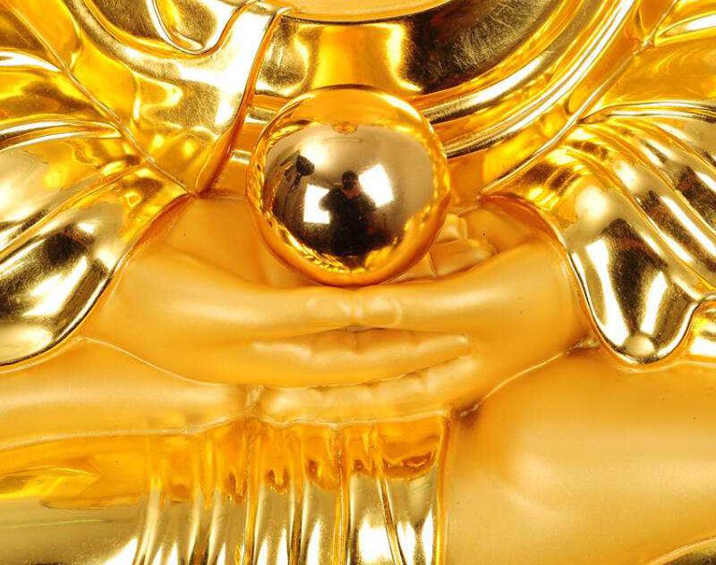 古建筑贴金箔