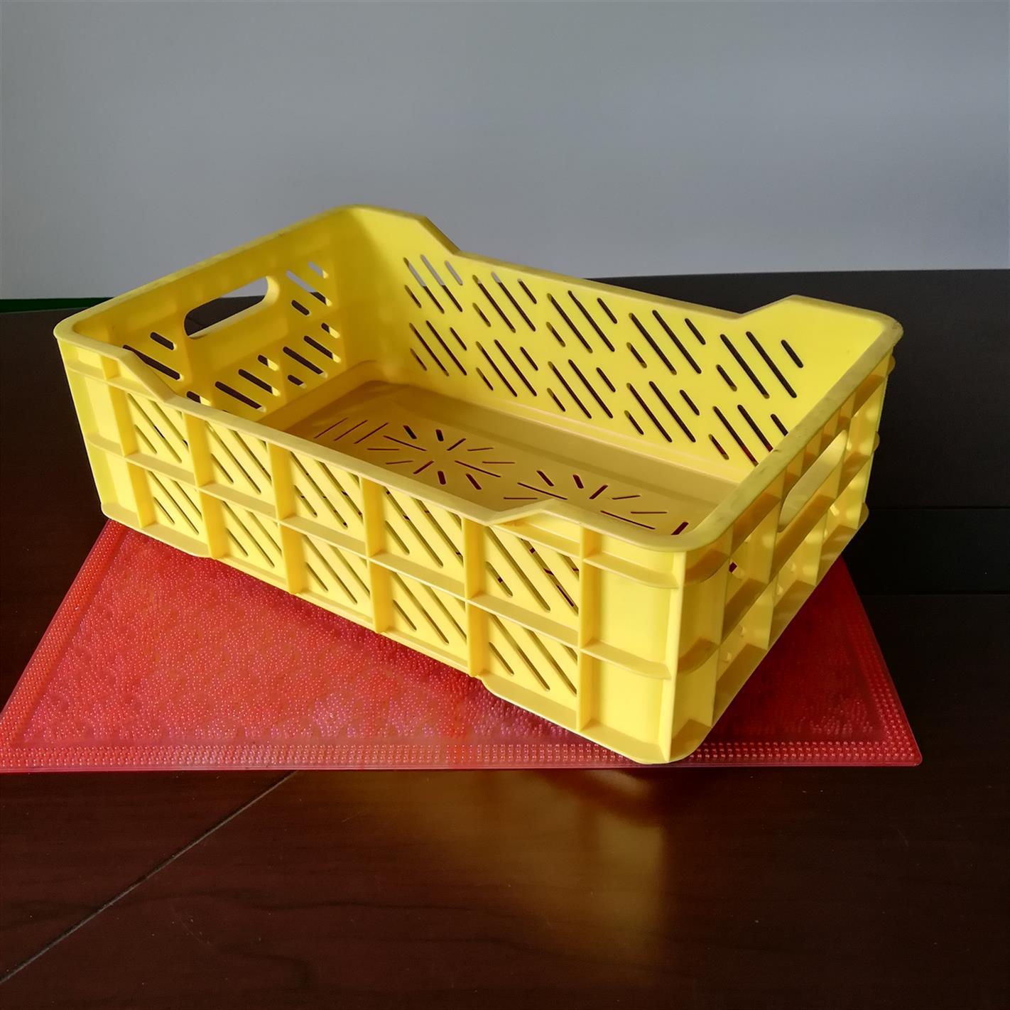 蓝色水果筐模具