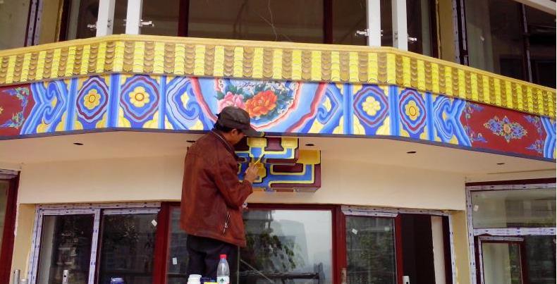 沈阳承接寺庙彩绘