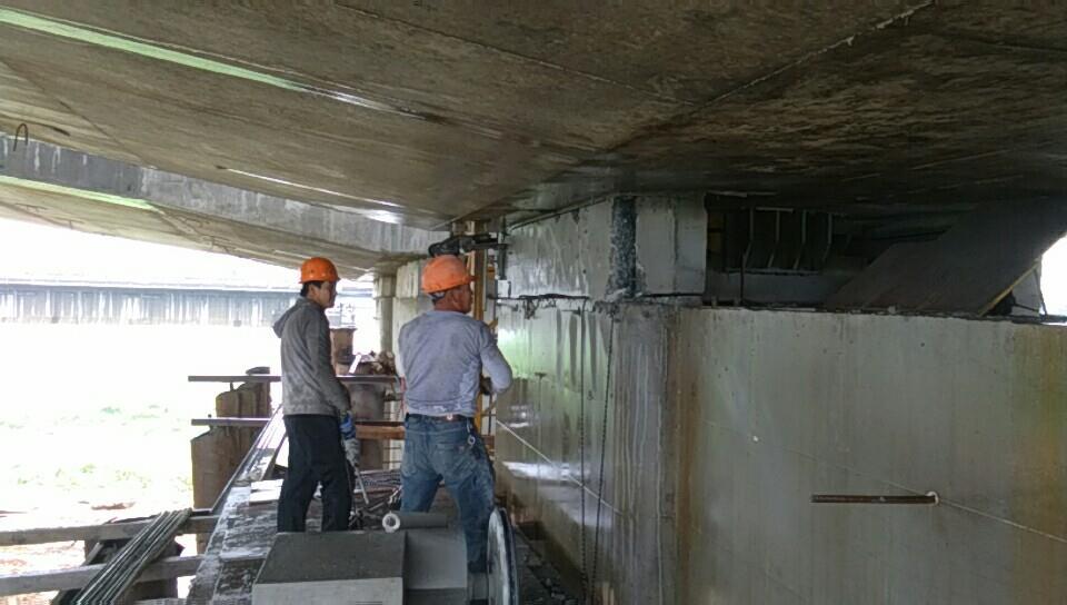 菏泽桥梁临时支座切割拆除专业切割质量有保证