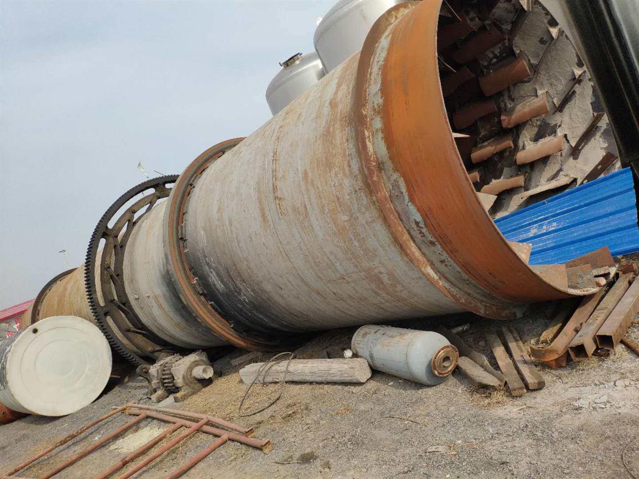 大量二手铁粉烘干机