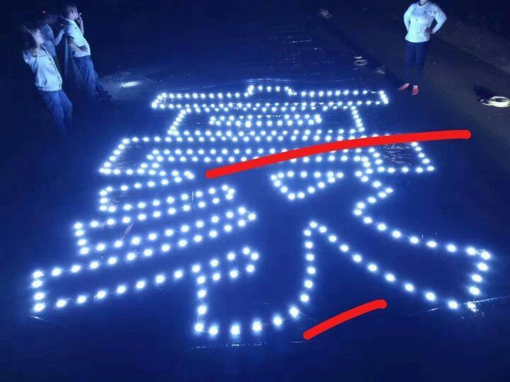 甘孜专用楼盘网灯字提货即可安装