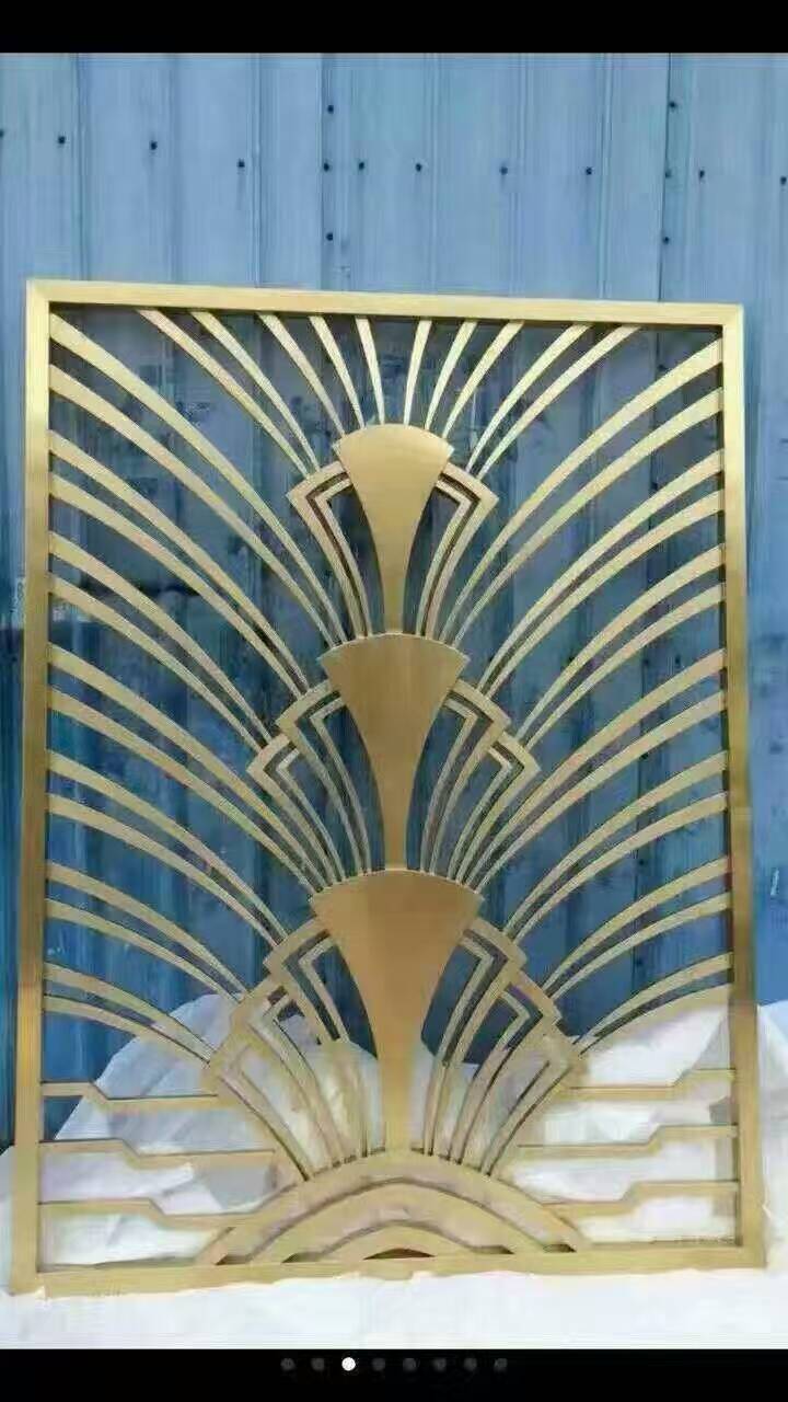 济南铝板雕花屏风