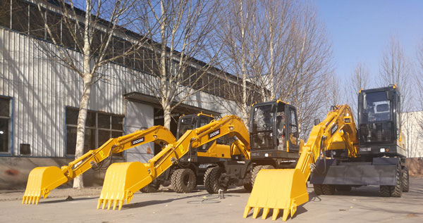 商丘国产轮式挖掘机价格