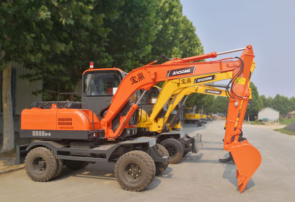 淄博国产轮式挖掘机价格