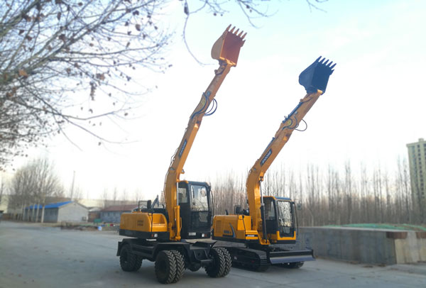 大连国产轮式挖掘机价格